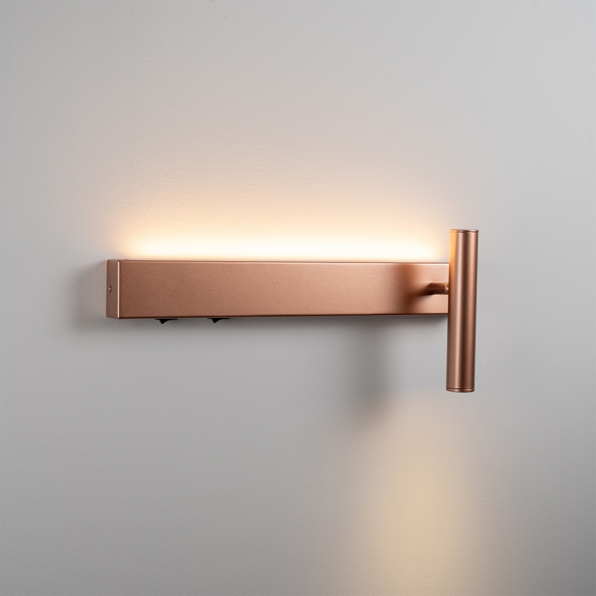 BRILAGI - ARLIX LED fali spotlámpa LED/3W/230V + LED/7W, bronz, CRI 90