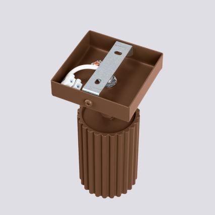 Brilagi - LED fali spotlámpa CRESTO 1xGU10/10W/230V barna