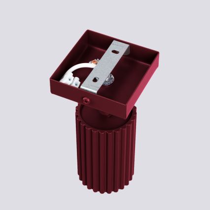 Brilagi - LED fali spotlámpa CRESTO 1xGU10/10W/230V bordó