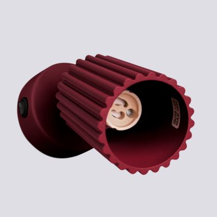 Brilagi - LED fali spotlámpa CRESTO 1xGU10/10W/230V bordó