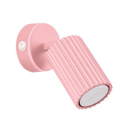 Brilagi - LED fali spotlámpa CRESTO 1xGU10/10W/230V rózsaszín