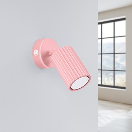 Brilagi - LED fali spotlámpa CRESTO 1xGU10/10W/230V rózsaszín