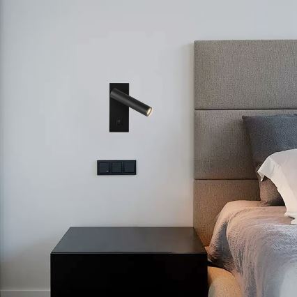 Brilagi - LED Fali spotlámpa MAYA LED/3W/230V 4000K fekete