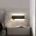 Brilagi - LED fali spotlámpa USB-porttal NOCTIS LED/3W/230V + LED/9W fekete
