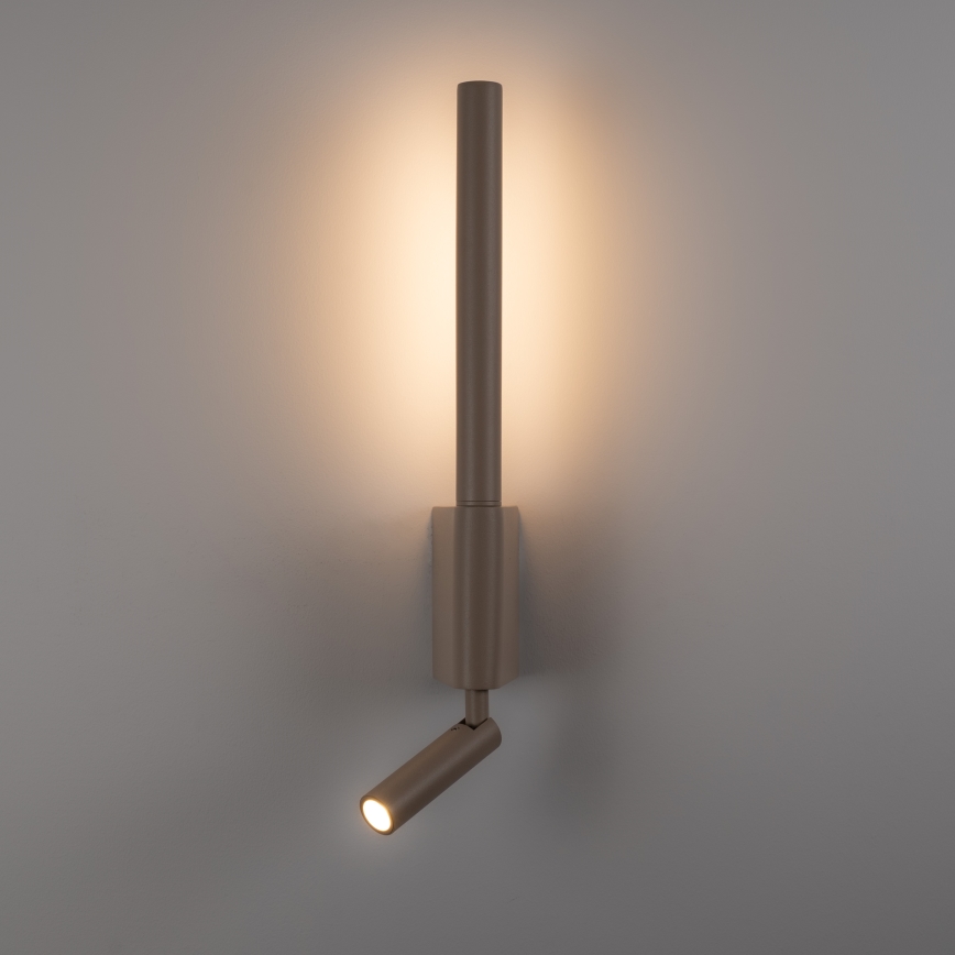 Brilagi - LED fali spotlámpa VIXON LED/3W/230V + LED/5W bézs CRI 90