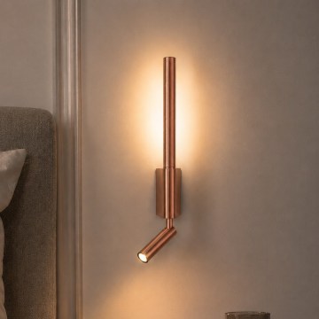 Brilagi - LED fali spotlámpa VIXON LED/3W/230V + LED/5W bronz CRI 90