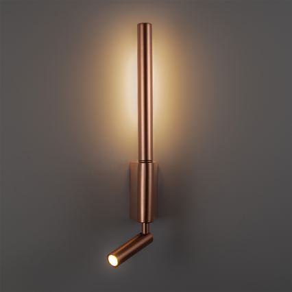 BRILAGI - LED fali spotlámpa VIXON LED/3W/230V + LED/5W bronz CRI 90