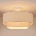 Brilagi - LED felületre szerelhető BOHO ECO csillár 1xE27/10W/230V átm. 40 cm krémszínű