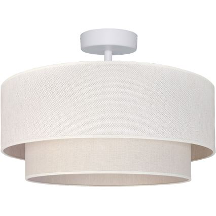 Brilagi - LED felületre szerelhető BOHO ECO csillár 1xE27/10W/230V átm. 40 cm krémszínű