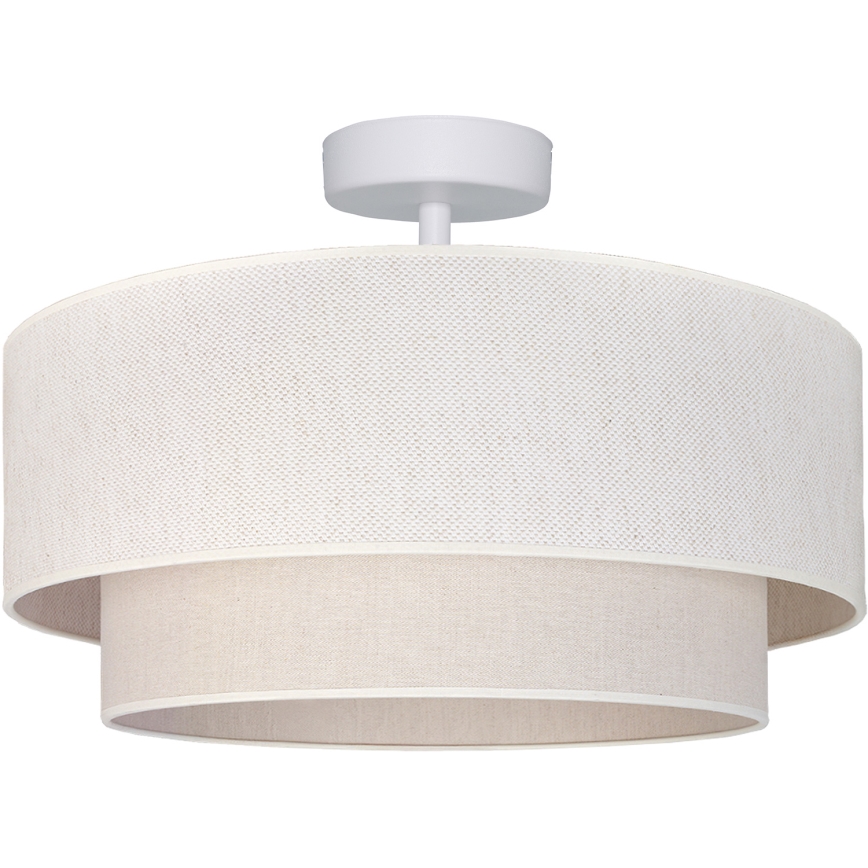 Brilagi - LED felületre szerelhető BOHO ECO csillár 1xE27/10W/230V átm. 40 cm krémszínű