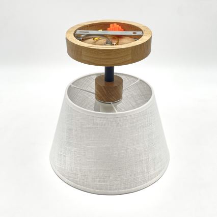 Brilagi - LED  Felületre szerelhető csillár  ANTHONY 1xE14/60W/230V tölgy/fehér