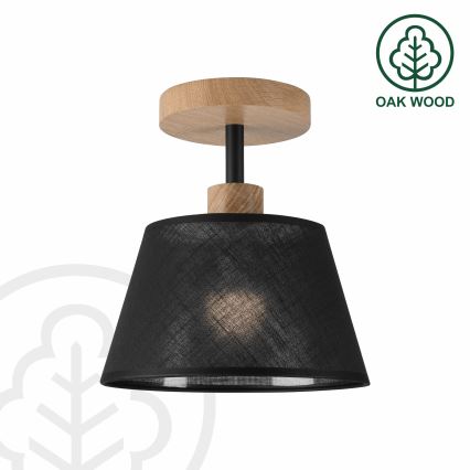 Brilagi - LED  Felületre szerelhető csillár  ANTHONY 1xE14/60W/230V tölgy/fekete