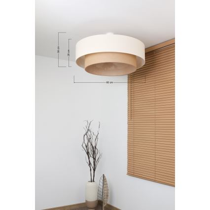 Brilagi - LED felületre szerelhető csillár BOHO STYLE 3xE27/15W/230V Ø 80 cm