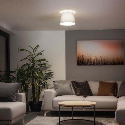 Brilagi - LED felületre szerelhető csillár CERIA 1xE27/40W/230V átm. 30 cm szürke