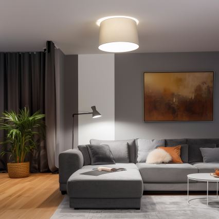 Brilagi - LED felületre szerelhető csillár CERIA 1xE27/40W/230V Ø 45 cm szürke