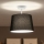Brilagi - LED felületre szerelhető csillár CERIA 1xE27/60W/230V átm. 30 cm fehér/fekete