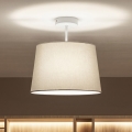 Brilagi - LED felületre szerelhető csillár CERIA 1xE27/60W/230V átm. 30 cm fehér/szürke