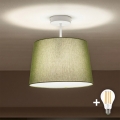 Brilagi - LED felületre szerelhető csillár CERIA 1xE27/60W/230V átm. 30 cm fehér/zöld