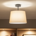 Brilagi - LED felületre szerelhető csillár CERIA 1xE27/60W/230V átm. 30 cm fekete/bézs