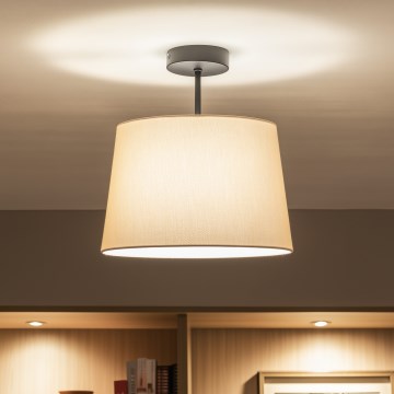 Brilagi - LED felületre szerelhető csillár CERIA 1xE27/60W/230V átm. 30 cm fekete/bézs
