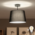 Brilagi - LED felületre szerelhető csillár CERIA 1xE27/60W/230V átm. 30 cm fekete