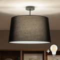 Brilagi - LED felületre szerelhető csillár CERIA 1xE27/60W/230V átm. 45 cm fekete