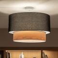 Brilagi - LED felületre szerelhető csillár CERIA 1xE27/60W/230V Ø 50 cm fehér/fekete/bézs