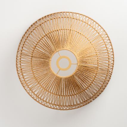 Brilagi - LED felületre szerelhető csillár CERIA BOHO 1xE27/40W/230V, átm. 50 cm, barna