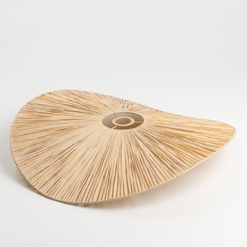 Brilagi - LED felületre szerelhető csillár CERIA BOHO 1xE27/40W/230V Ø 60 cm raffia/tölgy