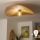 Brilagi - LED felületre szerelhető csillár CERIA BOHO 1xE27/40W/230V Ø 80 cm raffia