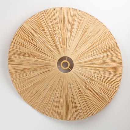 Brilagi - LED felületre szerelhető csillár CERIA BOHO 1xE27/40W/230V Ø 80 cm raffia