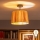 Brilagi - LED felületre szerelhető csillár CERIA BOHO 1xE27/60W/230V Ø 30 cm fekete/rafia
