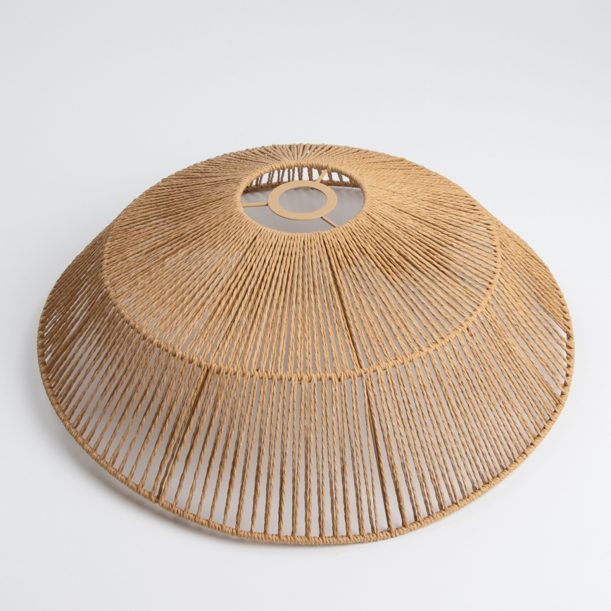 Brilagi - LED felületre szerelhető csillár CERIA BOHO 1xE27/60W/230V Ø 50 cm fekete/barna