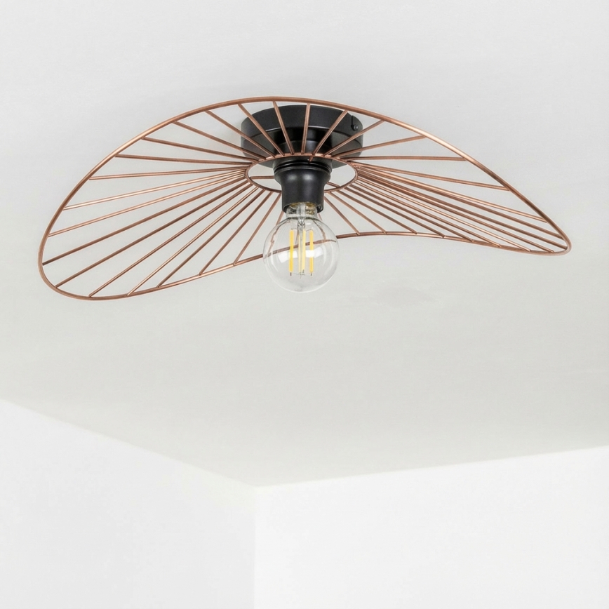 Brilagi - LED felületre szerelhető csillár CERIA WIRE 1xE27/40W/230V 40x56 cm bronz