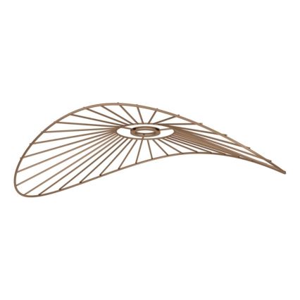 Brilagi - LED felületre szerelhető csillár CERIA WIRE 1xE27/40W/230V 40x56 cm bronz/tölgy