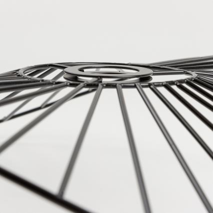 Brilagi - LED felületre szerelhető csillár CERIA WIRE 1xE27/40W/230V 40x56 cm fekete/tölgy