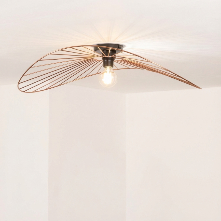 Brilagi - LED felületre szerelhető csillár CERIA WIRE 1xE27/40W/230V 60x80 cm bronz