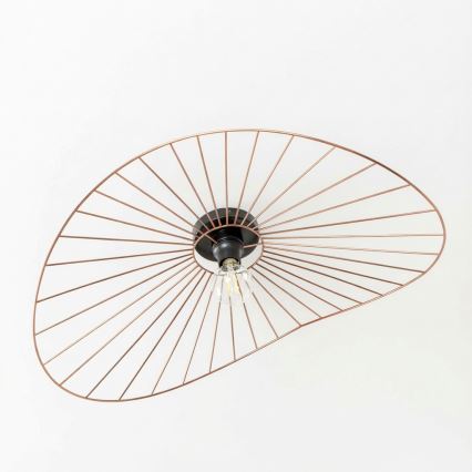 Brilagi - LED felületre szerelhető csillár CERIA WIRE 1xE27/40W/230V 60x80 cm bronz