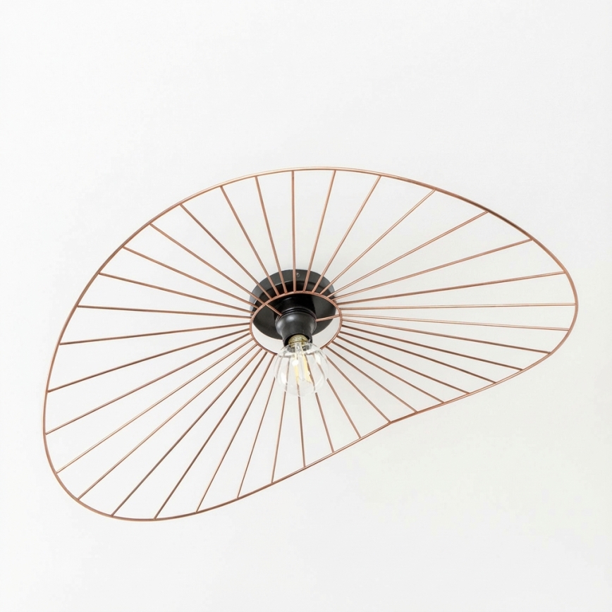 Brilagi - LED felületre szerelhető csillár CERIA WIRE 1xE27/40W/230V 60x80 cm bronz