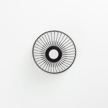 Brilagi - LED felületre szerelhető csillár CERIA WIRE 1xE27/40W/230V átm. 21 cm fekete/tölgy