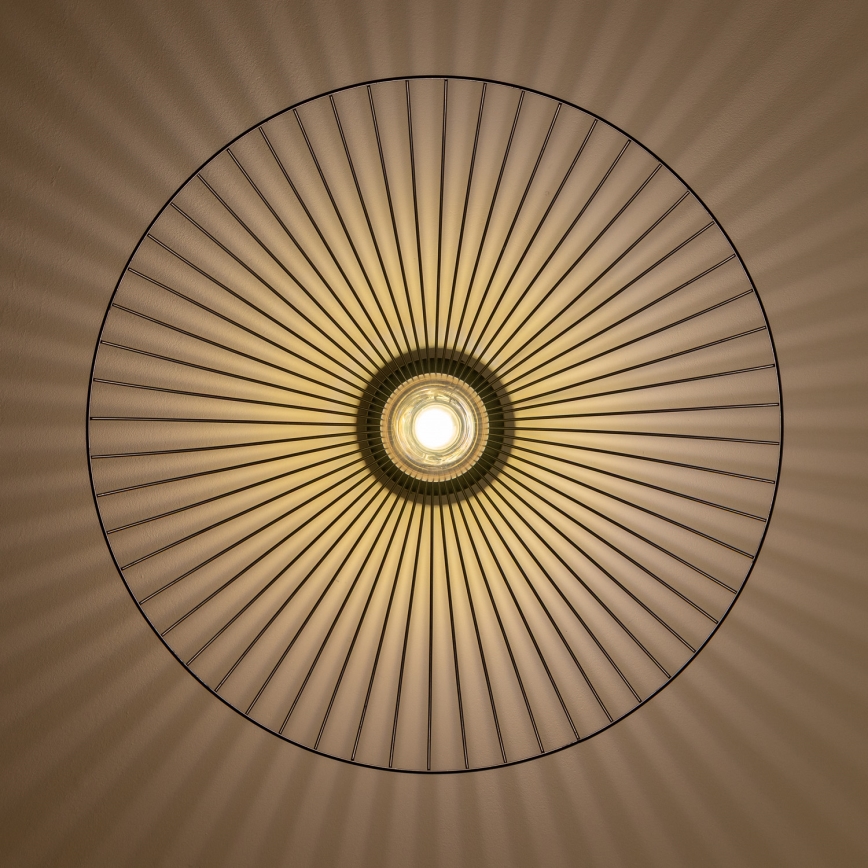 Brilagi - LED felületre szerelhető csillár CERIA WIRE 1xE27/40W/230V, átm. 60 cm, fekete