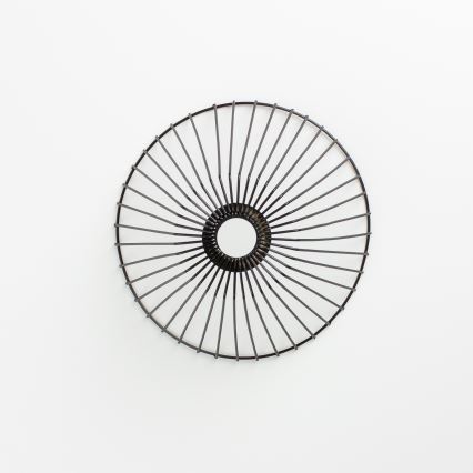 Brilagi - LED felületre szerelhető csillár CERIA WIRE 1xE27/40W/230V Ø 30 cm fekete