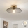 Brilagi - LED felületre szerelhető csillár CERIA WIRE 1xE27/40W/230V Ø 38 cm fekete/tölgy