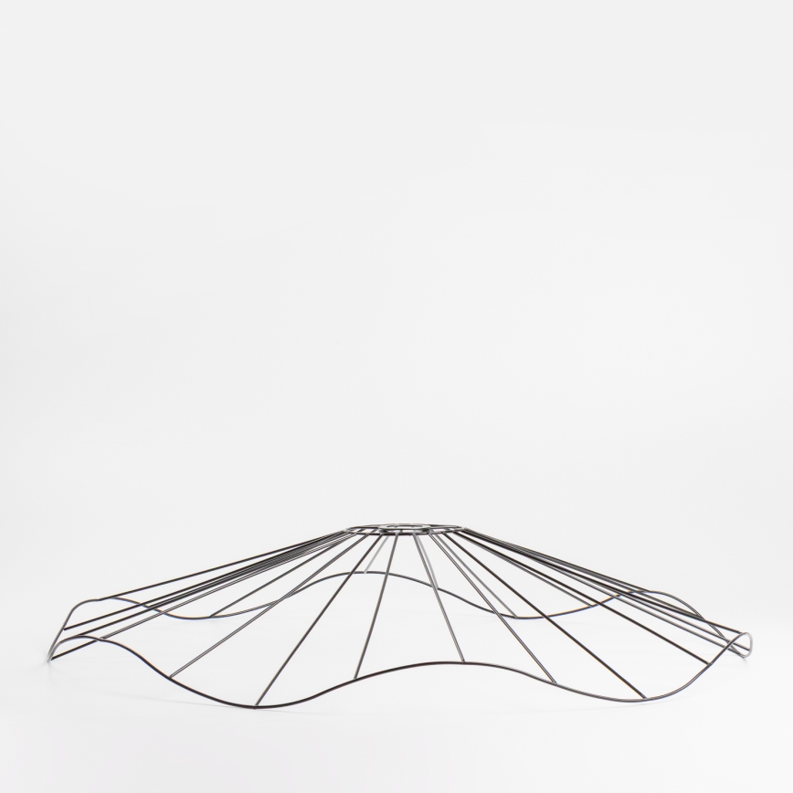 Brilagi - LED felületre szerelhető csillár CERIA WIRE 1xE27/40W/230V Ø 80 cm fekete/tölgy