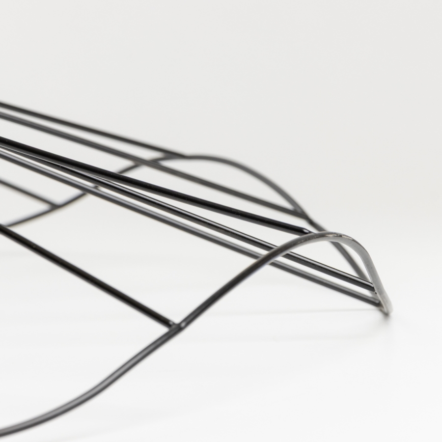Brilagi - LED felületre szerelhető csillár CERIA WIRE 1xE27/40W/230V Ø 80 cm fekete/tölgy
