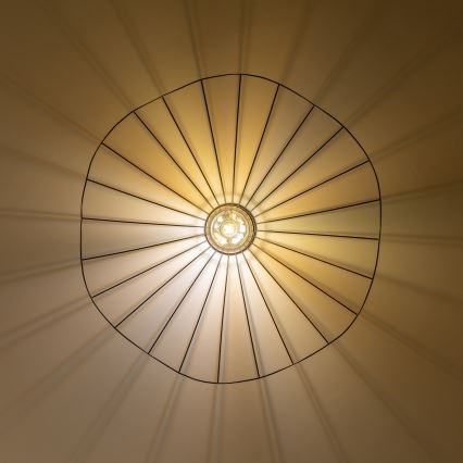 Brilagi - LED felületre szerelhető csillár CERIA WIRE 1xE27/40W/230V Ø80 cm fekete