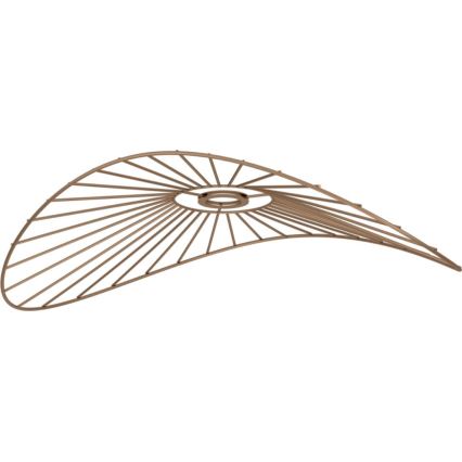 Brilagi - LED felületre szerelhető csillár CERIA WIRE 1xE27/60W/230V 40x56 cm fekete/bronz