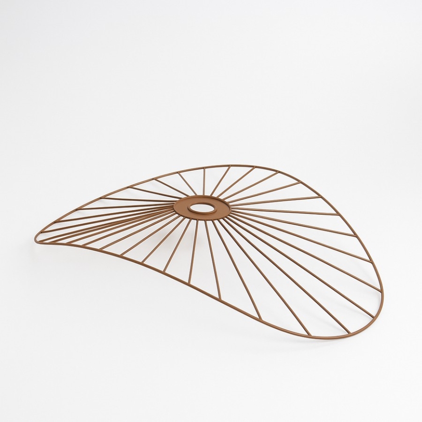 Brilagi - LED felületre szerelhető csillár CERIA WIRE 1xE27/60W/230V 60x80 cm fekete/bronz