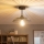 Brilagi - LED felületre szerelhető csillár CERIA WIRE 1xE27/60W/230V átm. 26 cm fekete