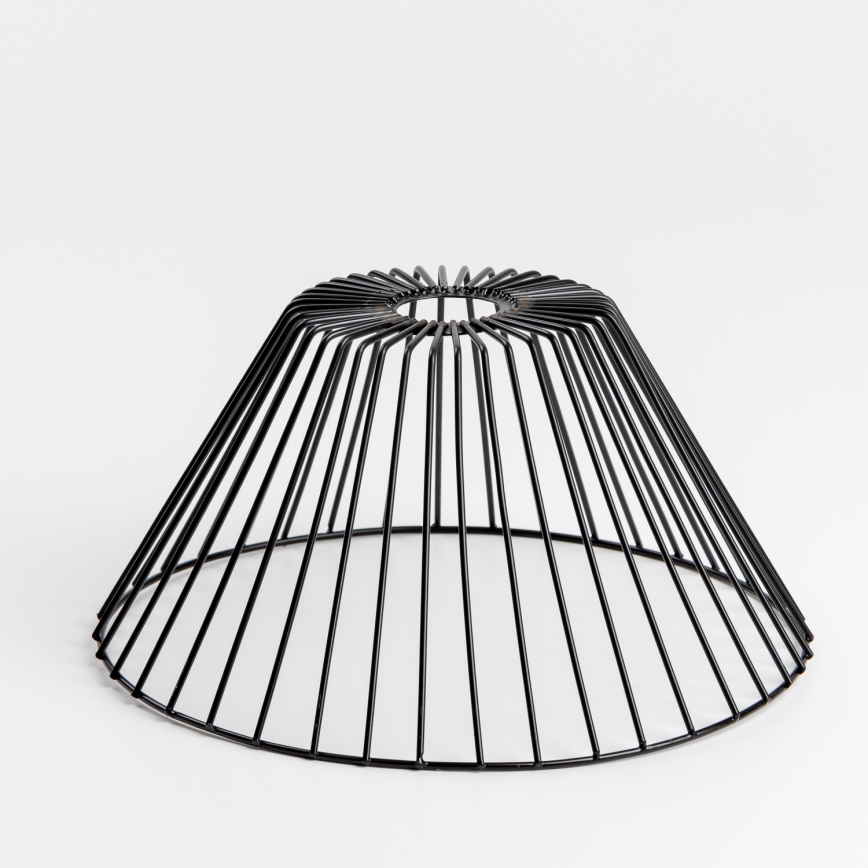 Brilagi - LED felületre szerelhető csillár CERIA WIRE, 1×E27, max. 60 W, 230 V, Ø 30 cm, fekete